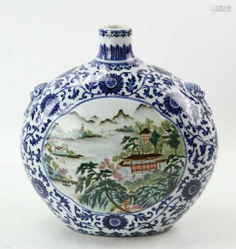 Chinese Famille Rose Porcelain Vase