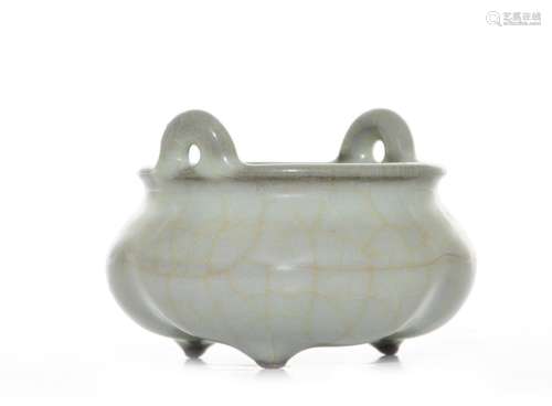 A Fine "Guan-Type" Porcelain Burner