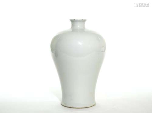 A Fine and Rare Chinese White Porcelain Vase