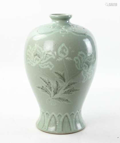 Korean Celadon Green Vase