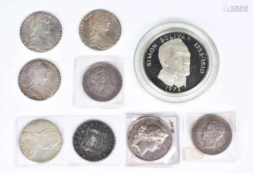 A Group of European Nine Coins