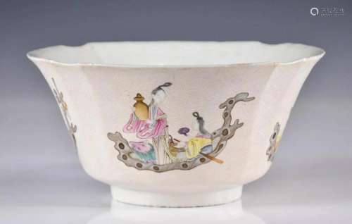 A Famille Rose Bowl, Jiaqing Mark