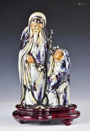 A Shiwan Porcelain Sculpture 20thC