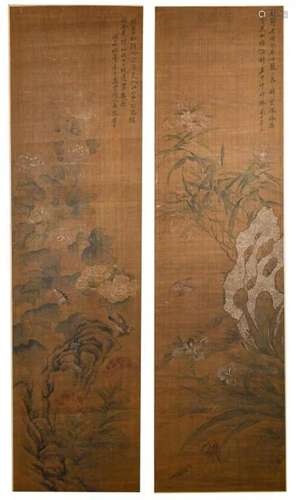 After Yun Shouping(1633-1690) Flower and Birds