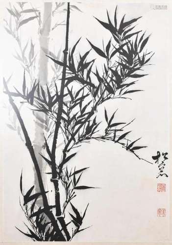 Pu Songchuang (1913-1991) Bamboos