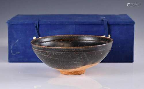 A Small Black Glazed Bowl