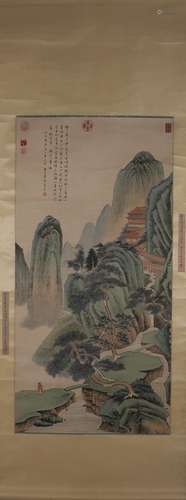 董邦達 山水圖