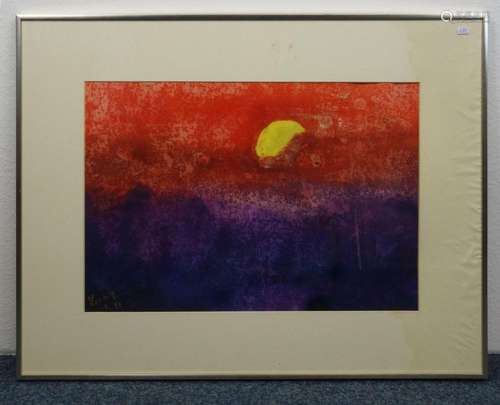 LIEBIG PAINTING: "SUNSET"