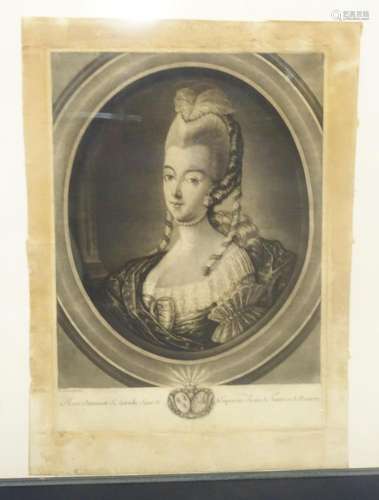 PORTRAIT OF MARIE ANTOINETTE