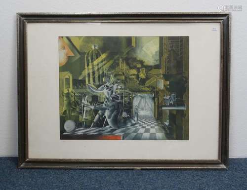 CHRISTOPH HEUL - LITHOGRAPH