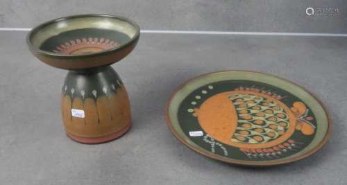 CANDLE STAND AND PLATE