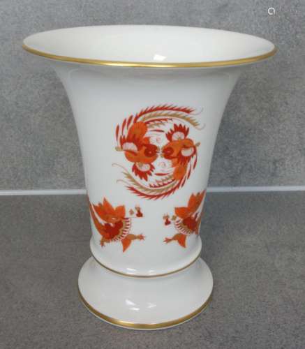 VASE "RED DRAGON"