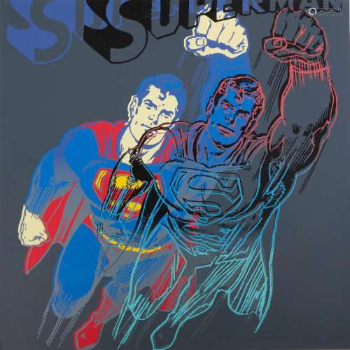 Andy Warhol (American, 1928-1987), Superman, from Myths, 198...