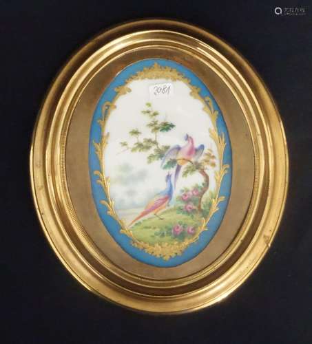 PORCELAIN PLAQUE