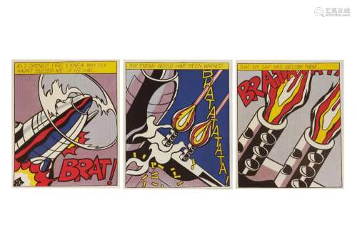 Roy Lichtenstein (American, 1923-1977), As I Opened Fire, of...
