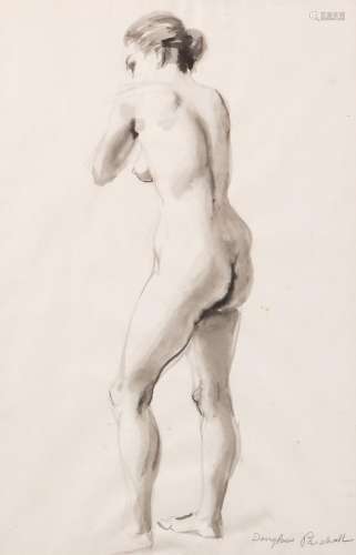 Douglass Ewell Parshall (American, 1899-1990), Standing nude...