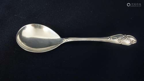 ART NOUVEAU CREAM SPOON