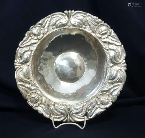 LARGE SILVER DISH / FRUIT DISH