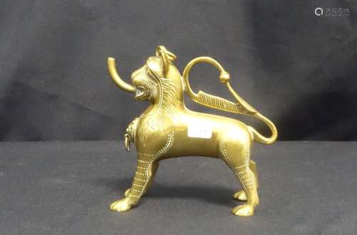 OIL LAMP "LION"