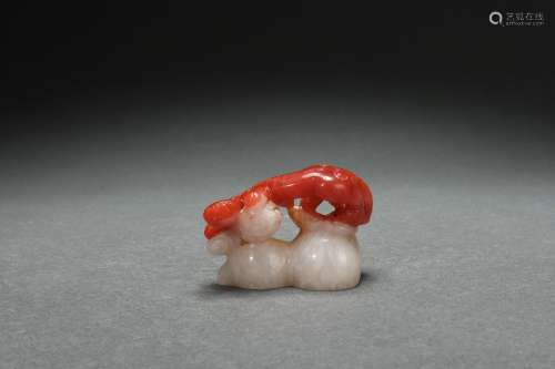 Chinese South Red Agate Seal