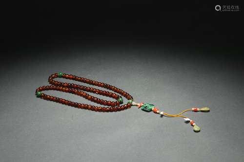 Amber 108 Prayer Beads