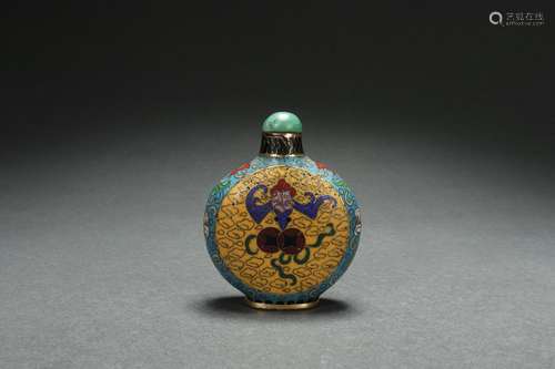 Cloisonne Snuff Bottle