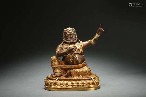 Gilt Bronze Statue of Buddha