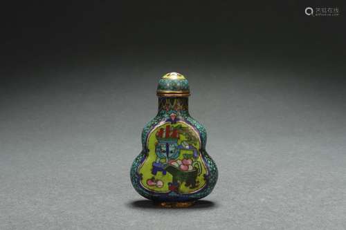 Cloisonne Snuff Bottle