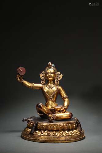 Gilt Bronze Statue of Buddha