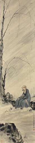 Figure, Hanging Scroll, Fu Baoshi
