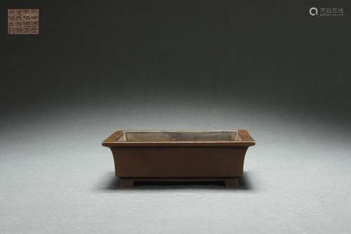 Square Bronze Censer