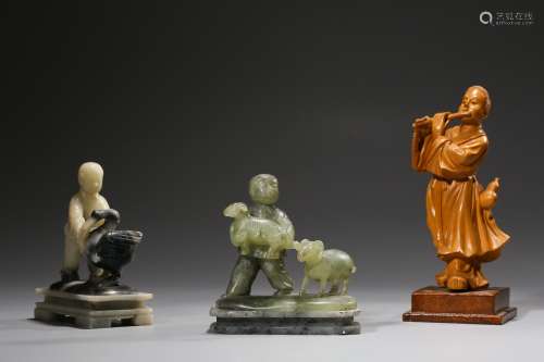A Set of Figure Decorations