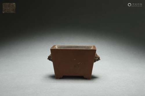 Bronze Censer with Sky Chicken-shaped Ears, Xuande Reign Per...