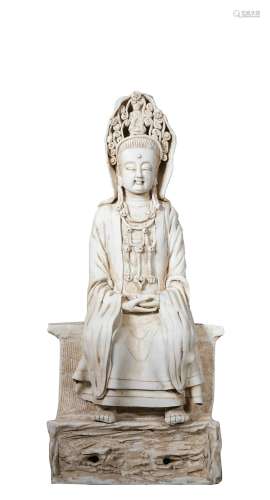 White Porcelain Bodhisattva