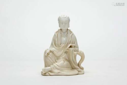 A Dehua Guanyin Figure