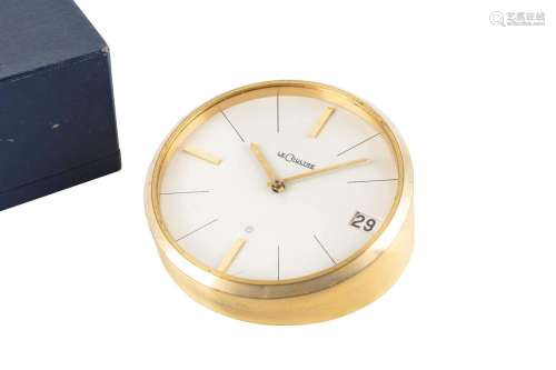 Jaeger-LeCoultre - Jaeger-LeCoultre desk clock with date, ‘6...