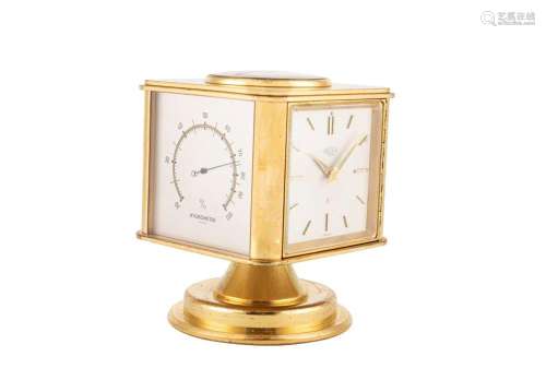 Angelus - Angelus desk clock with thermometer, hygrometer an...