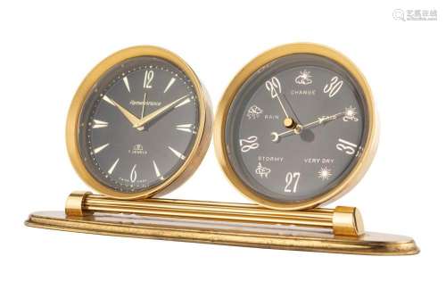 Rembrance - Rembrance desk clock with alarm and barometer, ‘...