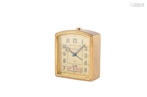 Jaeger-LeCoultre - Jaeger-LeCoultre desk clock with alarm an...