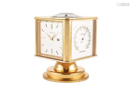 Angelus - Angelus desk clock with alarm, thermometer, hygrom...