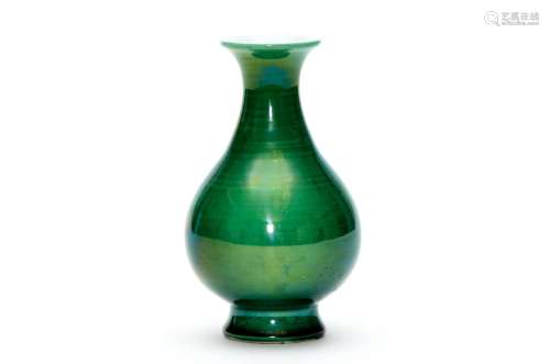 A Green Glazed Vase