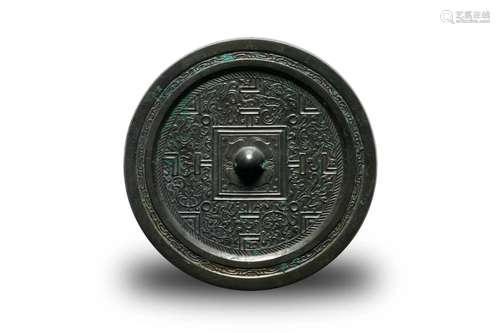 A Bronze Mirror of Traditional Han Dynasty Style