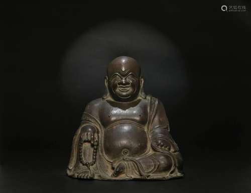 A Bronze Maitreya Figure