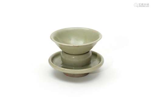 A Yaozhou Ware Celadon Tea Cup