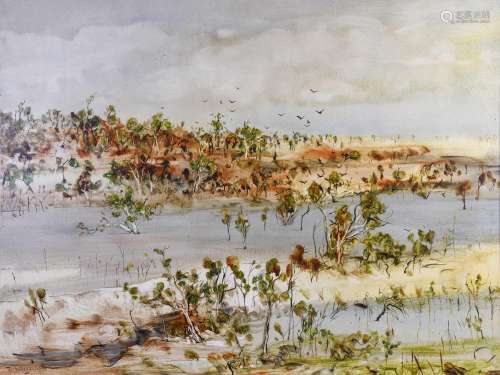William Boissevain (b.1927) Australian The Swannee in FloodS...