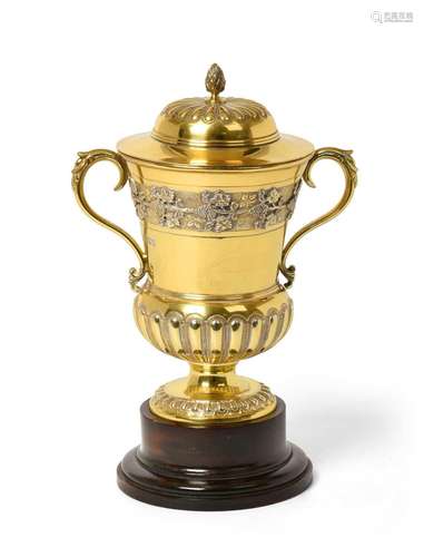 A George V Silver-Gilt Cup and an Elizabeth II Silver-Gilt C...