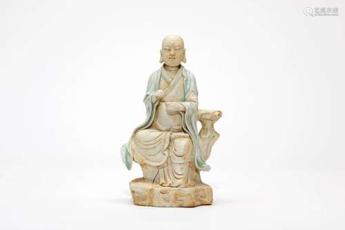 A Hutian Ware Monk Figure