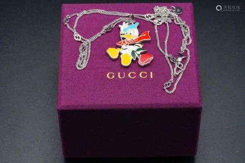 Gucci x Disney Donald Duck Necklace (Sold Out)