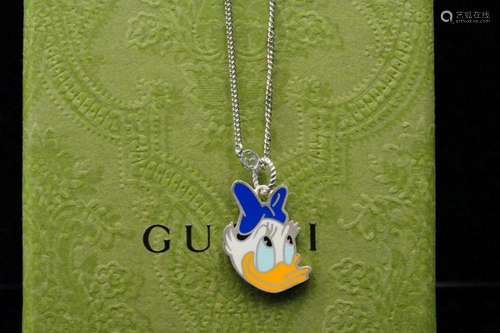 Gucci x Disney Daisy Duck Necklace (Sold Out)