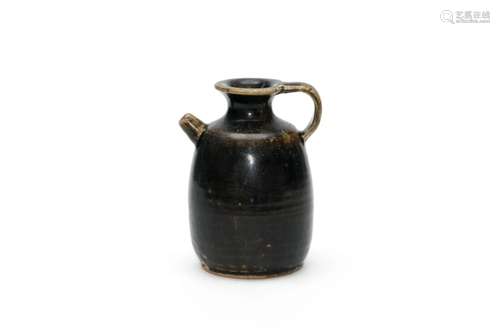 A Shanxi Ware Black Glazed Pot